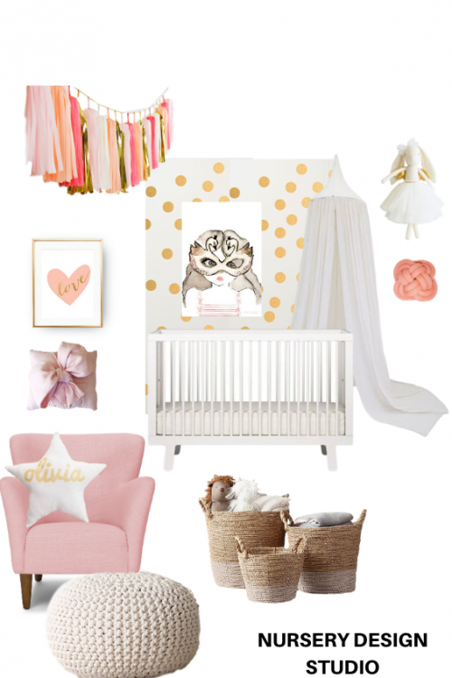 polka dot nursery