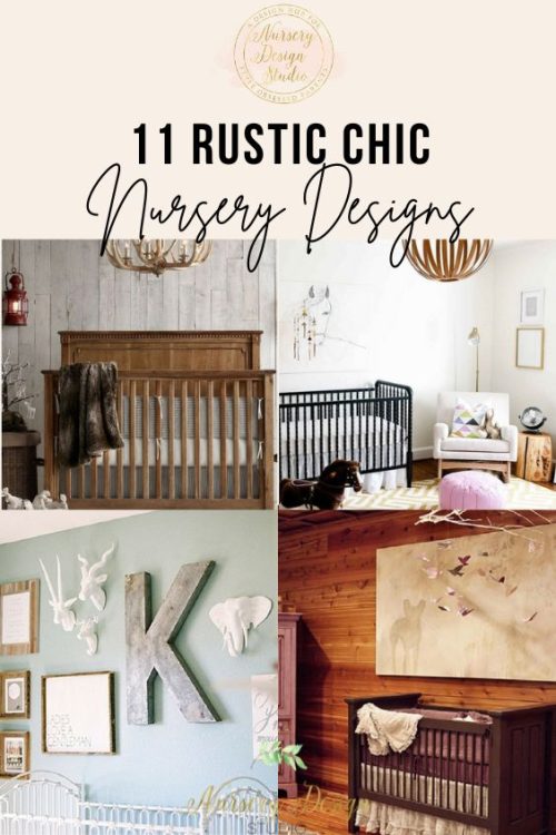rustic chic nursery designs