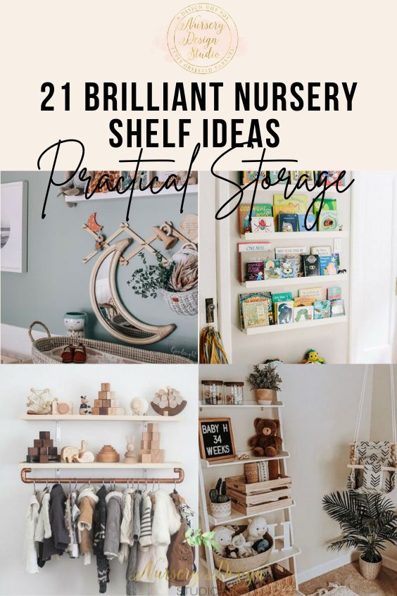 21 NURSERY SHELF IDEAS THAT ARE GORGEOUS AND FUNCTIONAL | Nursery ...