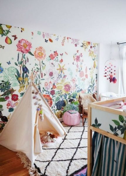 21 DREAMY NURSERY DESIGNS WITH WALLPAPER | Nursery Design Studio