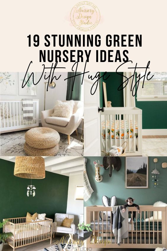 19 GREEN NURSERY IDEAS WITH HUGE STYLE | Nursery Design Studio