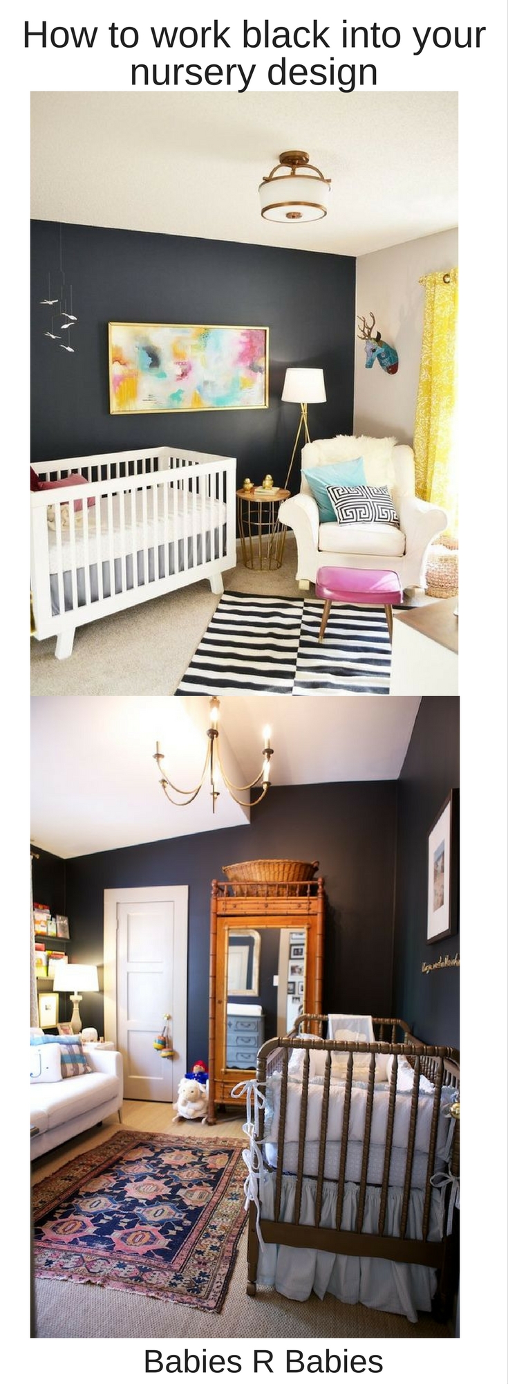 15 GORGEOUS BLACK NURSERY IDEAS | Nursery Design Studio