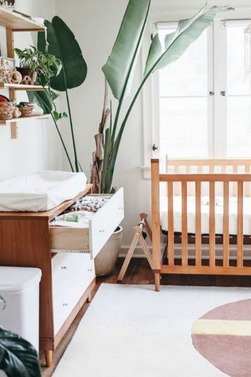 neutral modern nursery