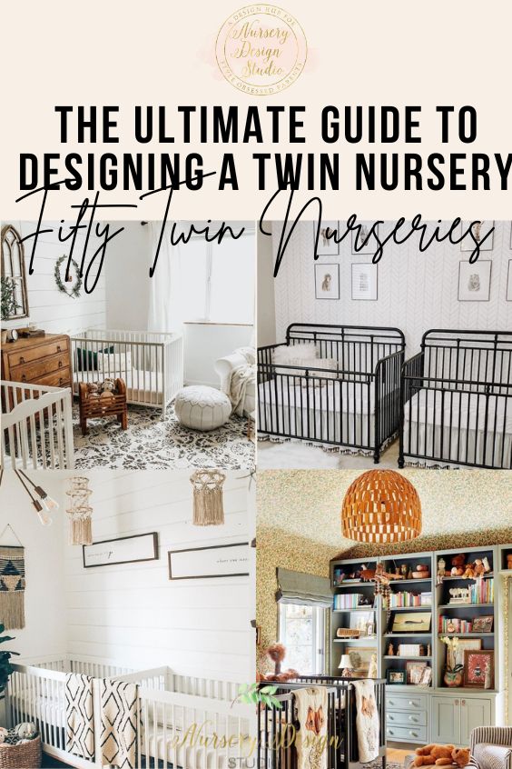 THE ULTIMATE GUIDE TO DESIGNING A TWIN NURSERY | Nursery Design Studio