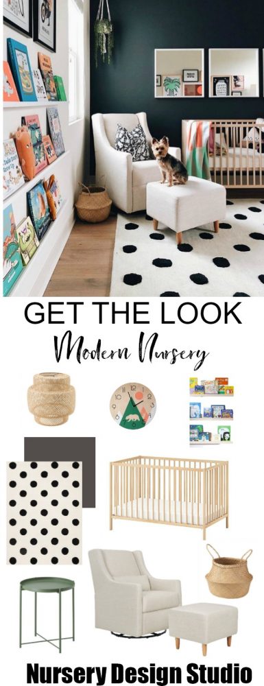 chic modern nursery