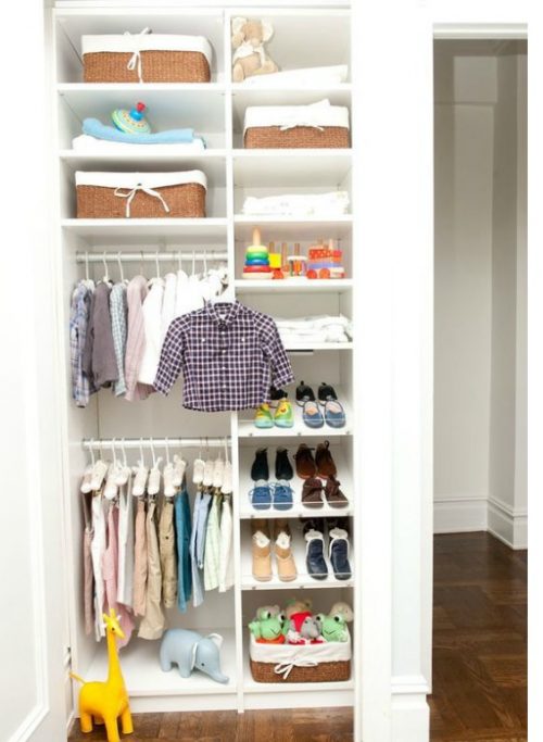 small nursery closet udeas
