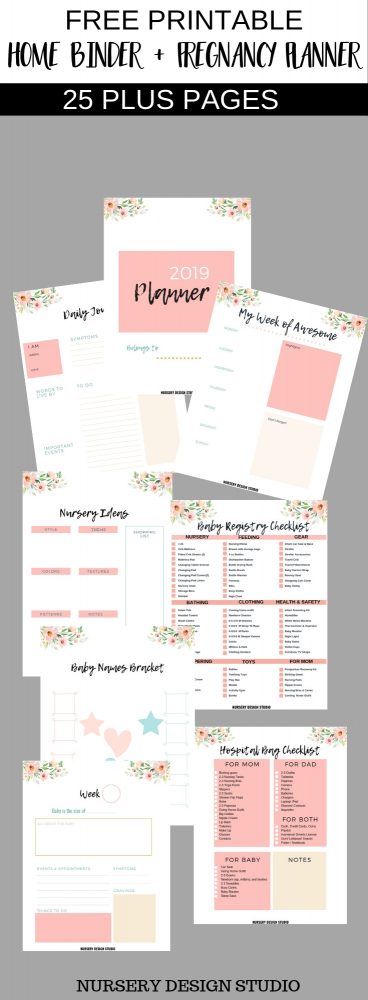 HOME BINDER AND PREGNANCY PLANNER