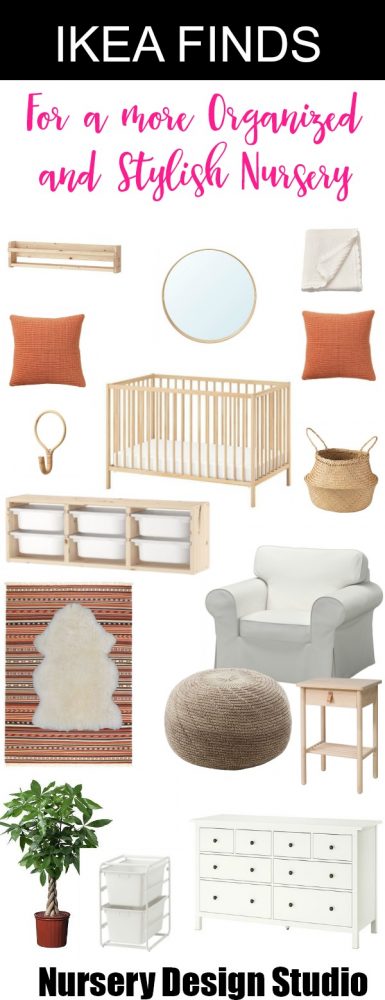 ikea finds for a more stylish and organized nursery