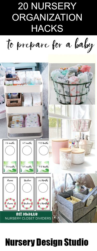 nursery organization hacks