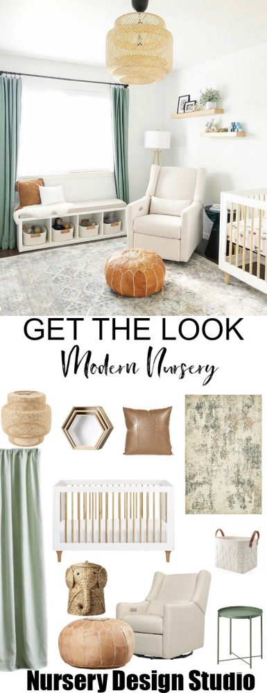 SAGE GREEN MODERN NURSERY