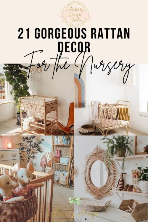 21 RATTAN NURSERY DECOR IDEAS THAT HAVE US SWOONING