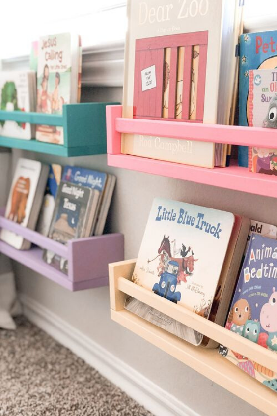 21 Clever Book Storage Ideas For Kids Nursery Design Studio - Ikea Wall Shelf For Children S Books