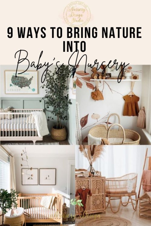 8 WAYS TO BRING NATURE INTO THE NURSERY