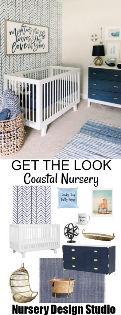 GET THE LOOK: CHIC COASTAL NURSERY | Nursery Design Studio
