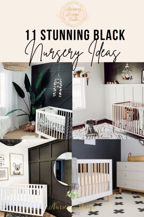 13 STUNNING BLACK NURSERY IDEAS