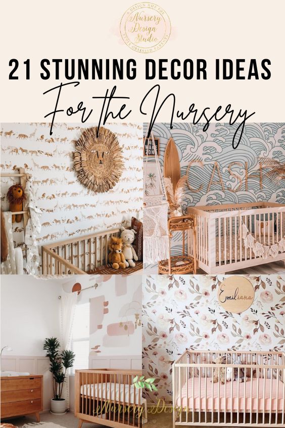 21 STUNNING NURSERY DECOR IDEAS YOU'LL WANT TO COPY | Nursery Design Studio