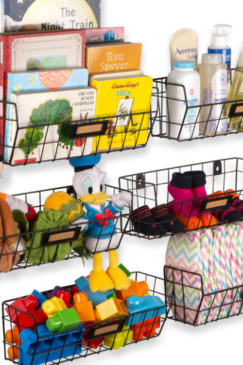 dollar store organization hacks for the nursery