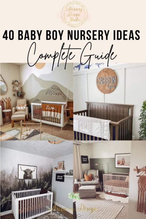 40 NURSERY IDEAS FOR A BABY BOY: COMPLETE GUIDE