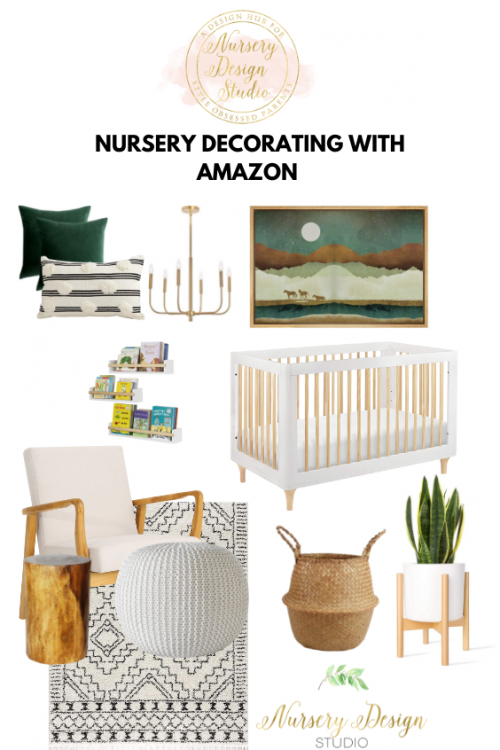 nursery decorating with amazon.com products