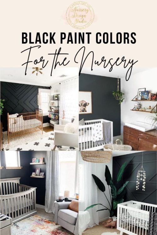 best black paint colors for the nursery