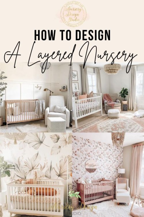 design a layered nursery with furnishings