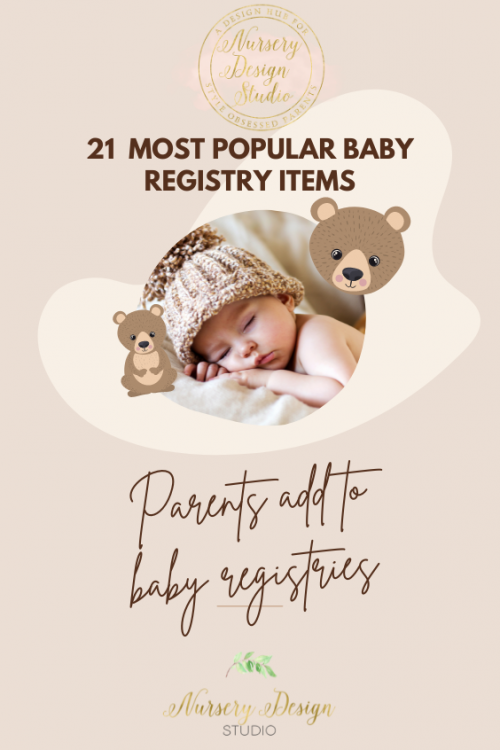 21 most popular baby registry items