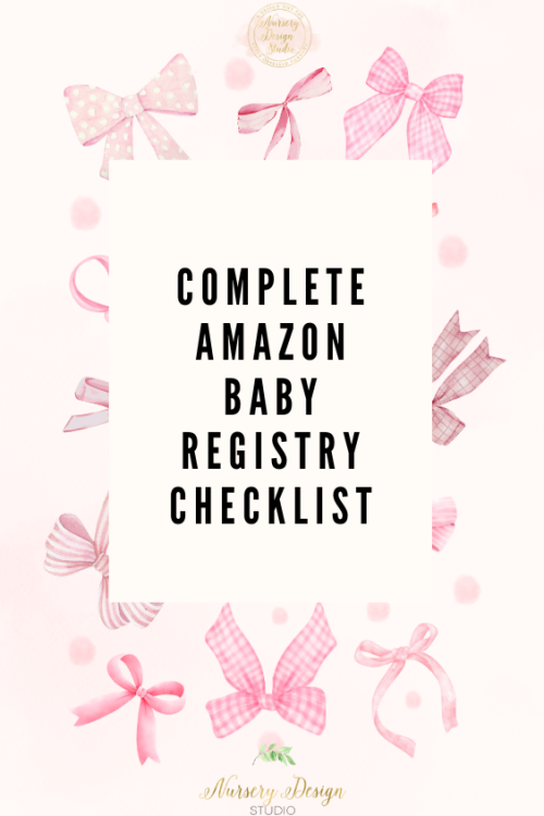 AMAZON BABY REGISTRY CHECKLIST (1)