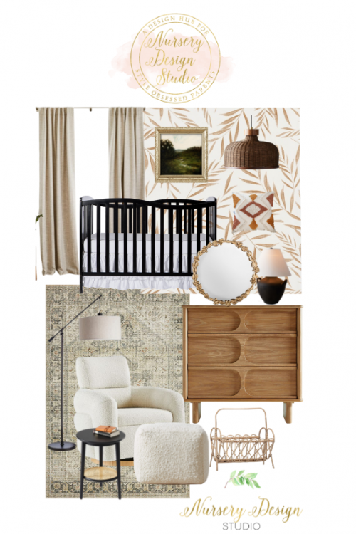 pretty taupe nursery