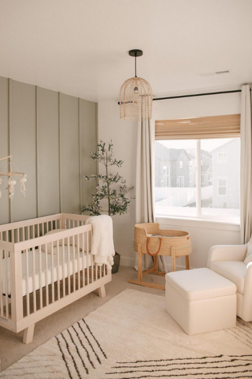 2022 nursery ideas and trends gray green paints