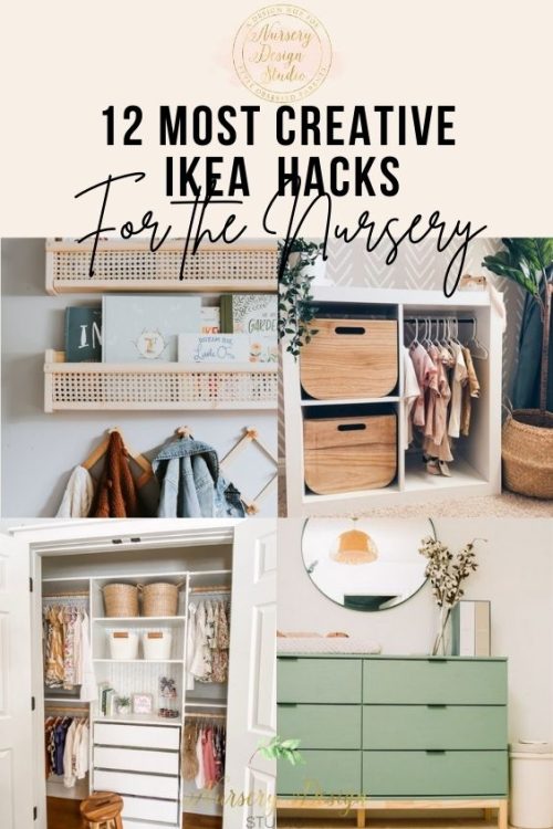 most creative IKEA hacks for nursery storage