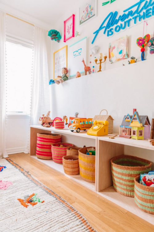 best playroom organizing ideas