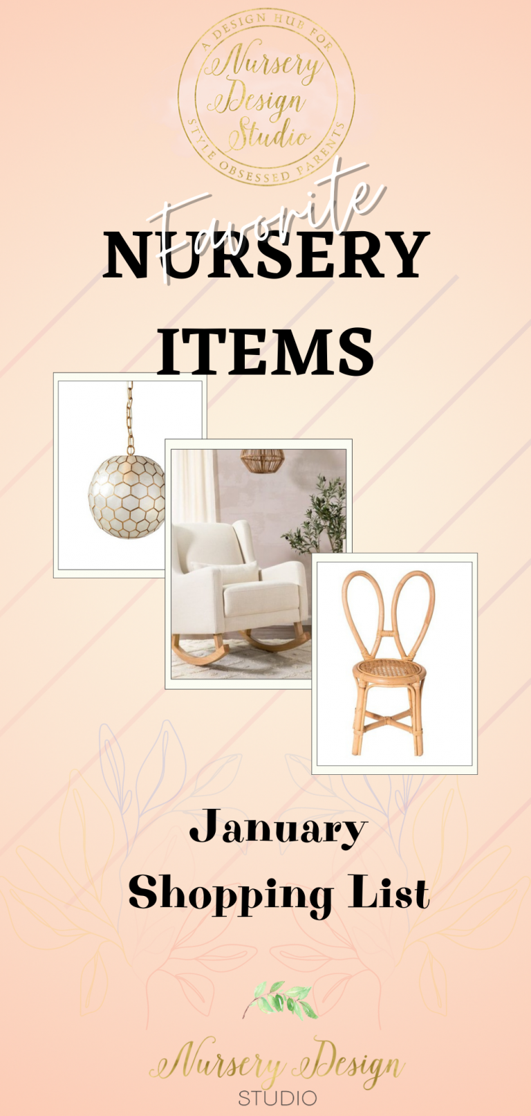 FAVORITE NURSERY FINDS ON OUR JANUARY SHOPPING LIST | Nursery Design Studio