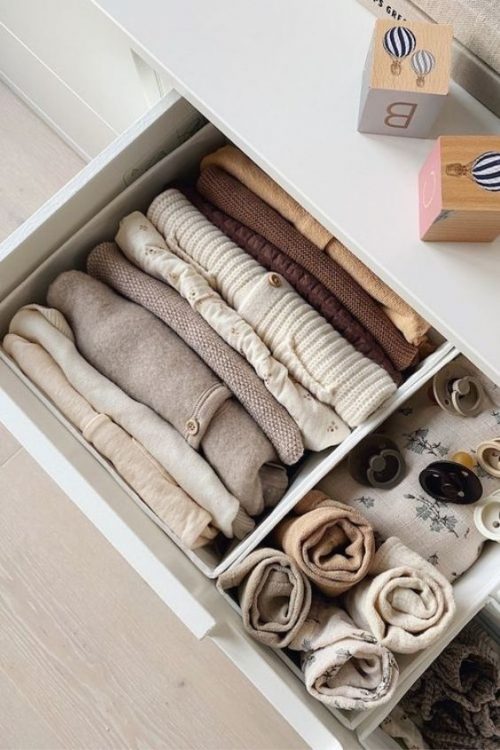 BABY DRESSER ORGANIZATION