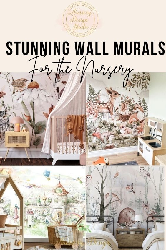 17 STUNNING NURSERY WALL MURAL IDEAS FOR A STATEMENT WALL | Nursery ...
