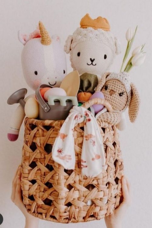 baby's first easter basket ideas