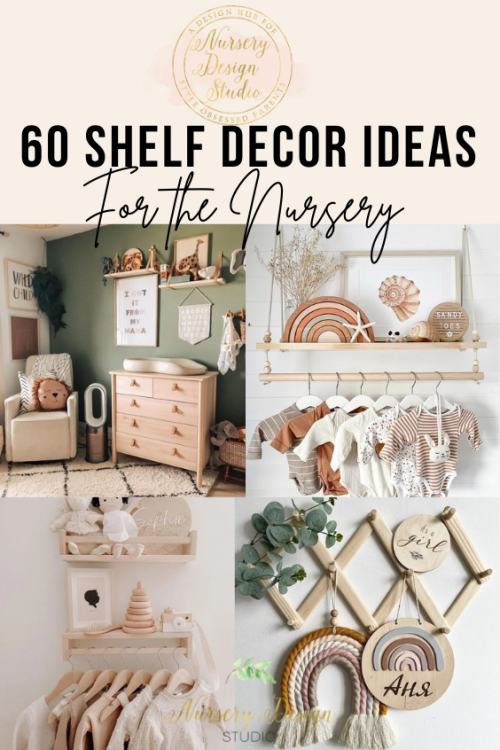 SHELF DECOR IDEAS FOR THE NURSERY