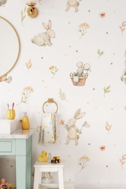 15 WALLPAPER IDEAS FOR THE NURSERY TO INSTANTLY ELEVATE THE NURSERY ...