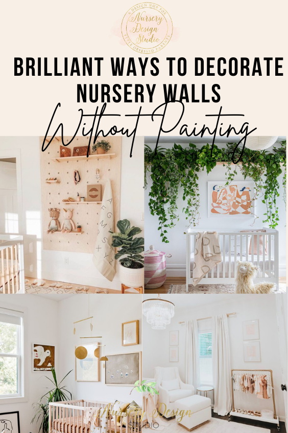 30 BRILLIANT WAYS TO DECORATE NURSERY WALLS WITHOUT PAINTING | Nursery ...