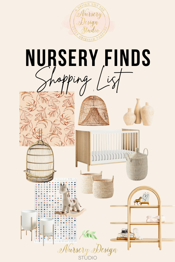 FAVORITE NURSERY FINDS ON OUR APRIL SHOPPING LIST | Nursery Design Studio