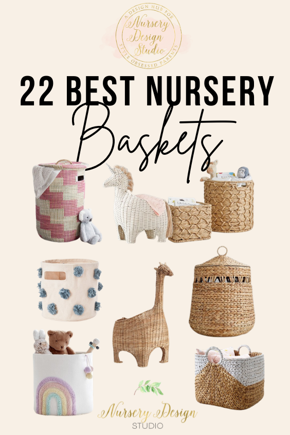 22 best nursery baskets (564 × 846 px) 22 best nursery storage baskets