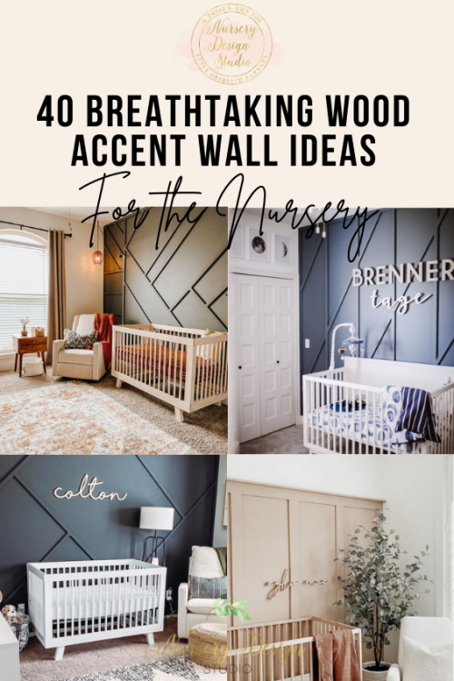 wood accent wall ideas for the nursery