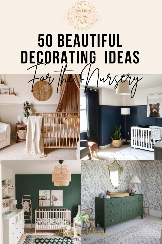 50 BEAUTIFUL DECORATING IDEAS FOR THE NURSERY COVERING EVERYTHING FROM ...