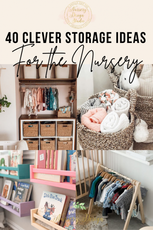 clever storage ideas for the nursery