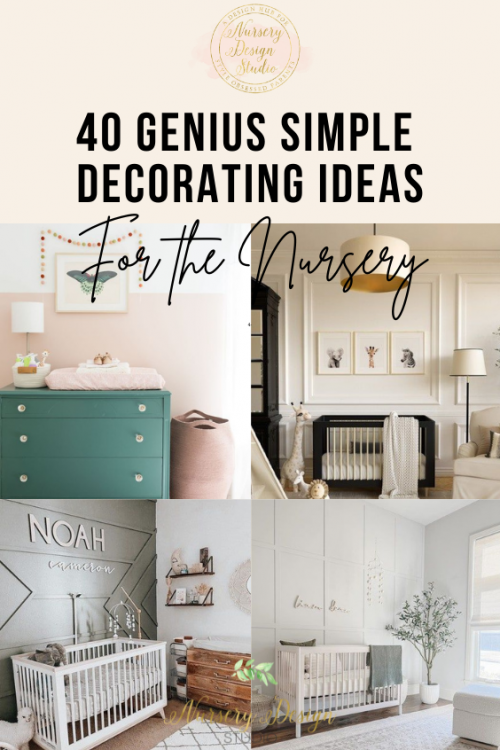 simple nursery decorating ideas