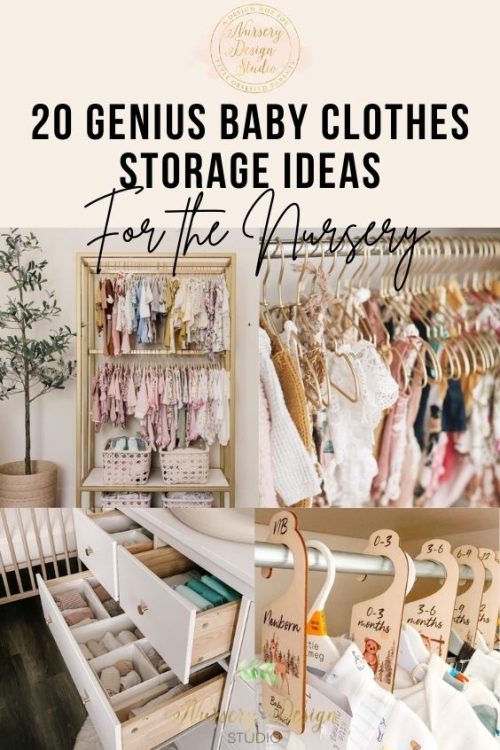 baby clothes storage ideas