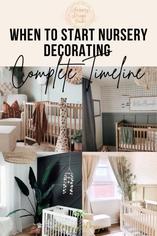 when to do decorating the nursery : complete time
