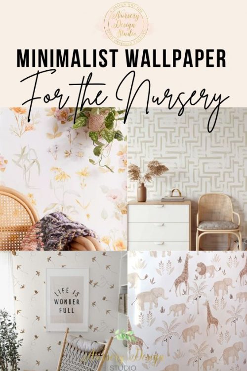 MINIMALIST WALLPAPER FOR THE NURSERY