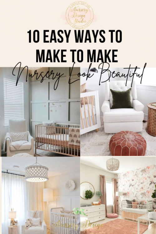 easy ways to make nursery look beautiful