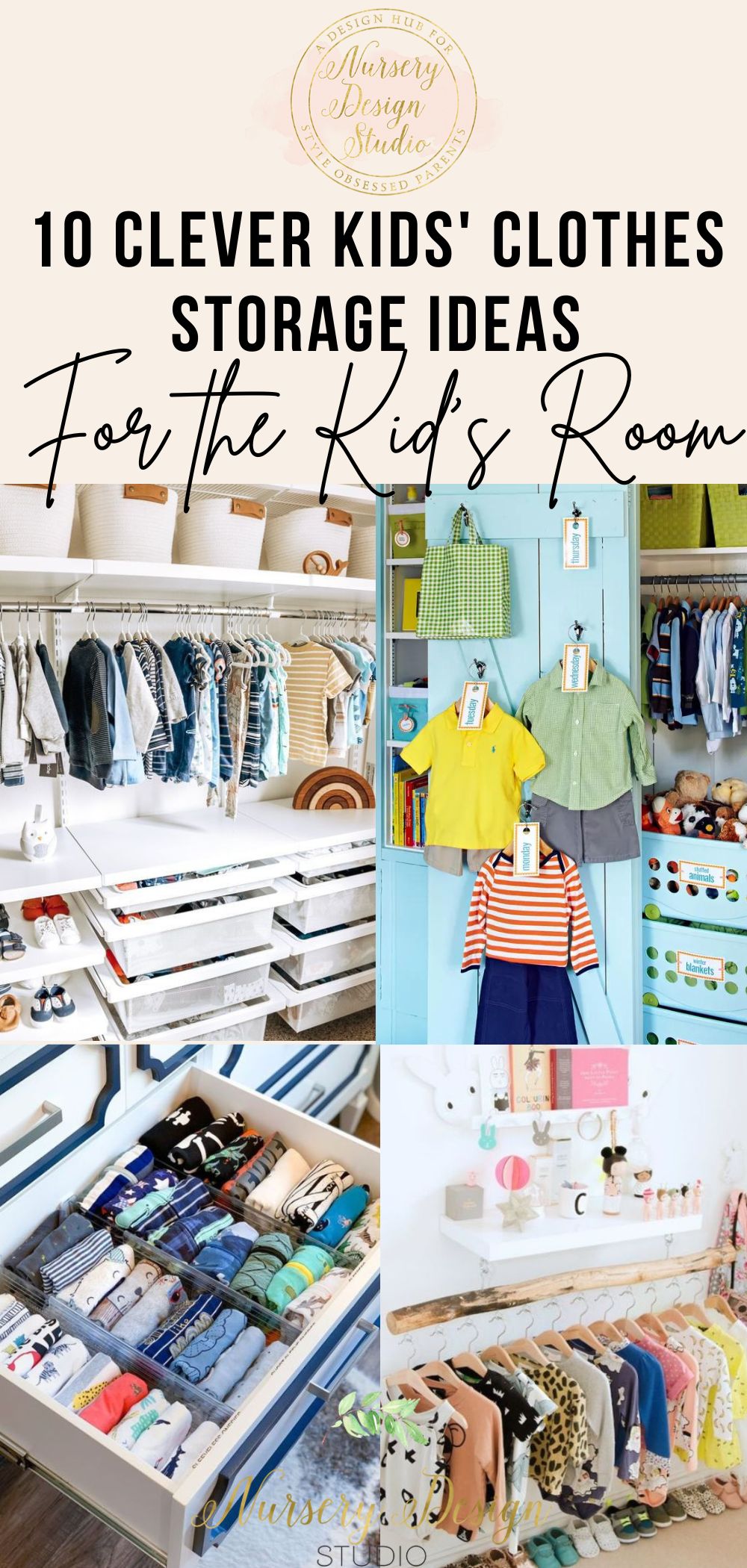 Clothes Storage Ideas For Kids Room