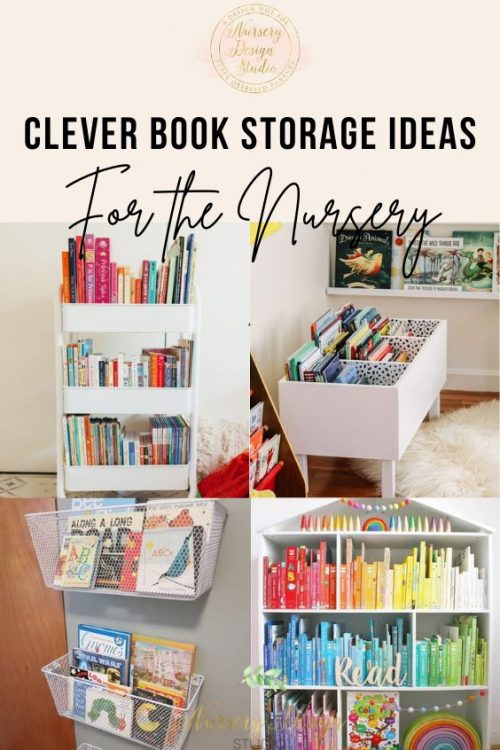 13 WAYS TO STORE BOOKS IN THE NURSERY